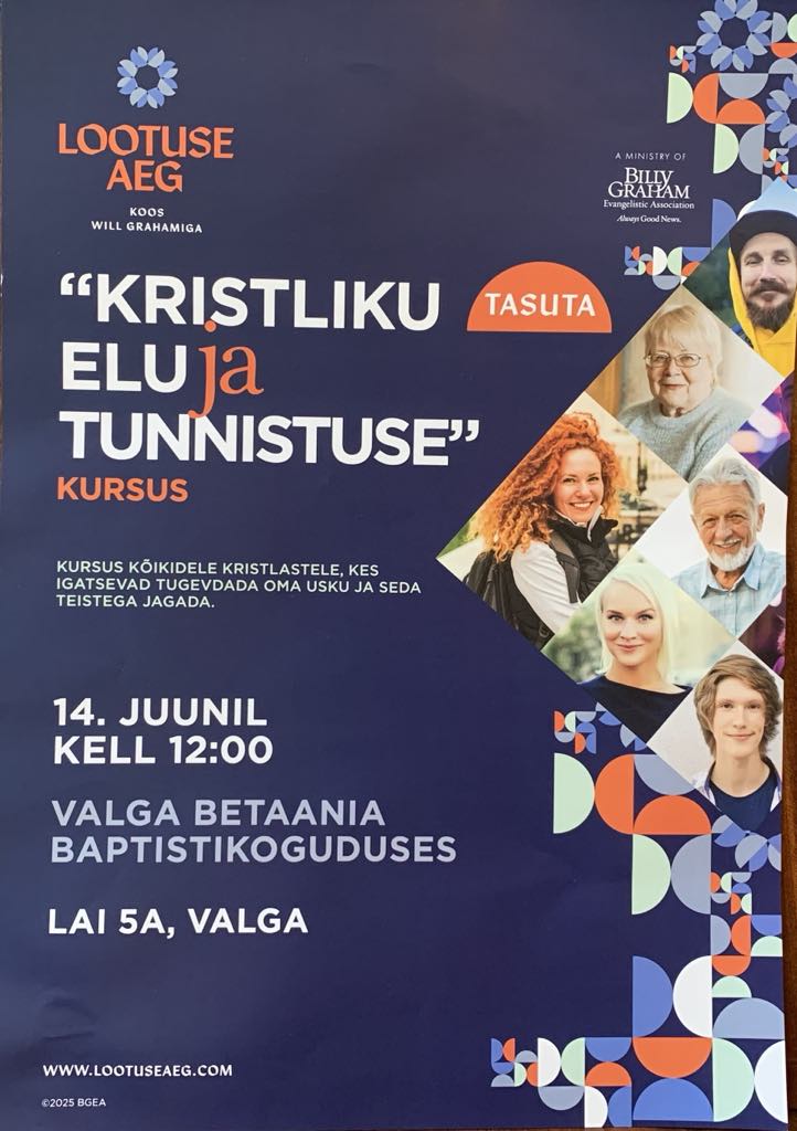 Kristliku Elu Ja Tunnistuse Kursus